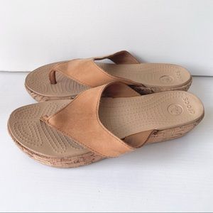 Crocs Flip Flop Sandals Size 8W